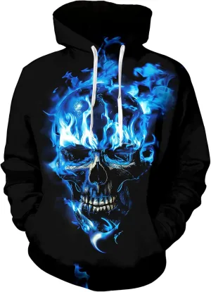 Ahegao Unisex Novelty Hoodies for Men 3D Printed Graphics Fleece Pockets Pullover Sweatshirts Christmas Halloween