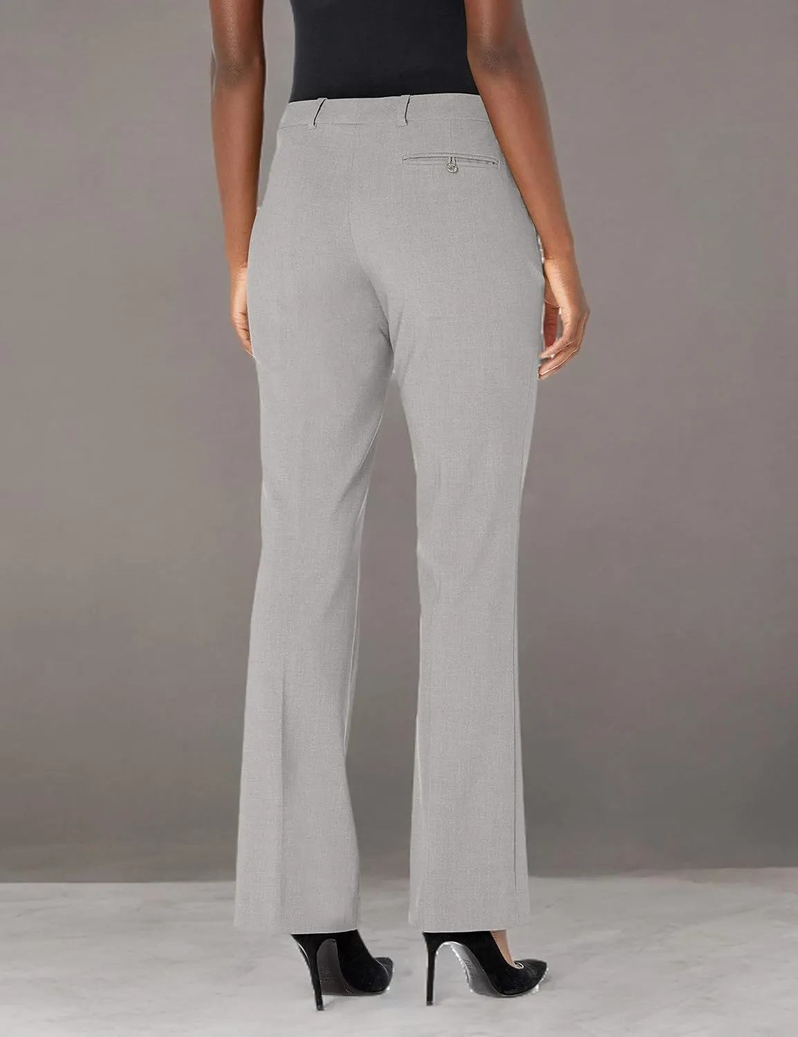 Calvin Klein Straight-Leg Classic Business Casual Pants for Women