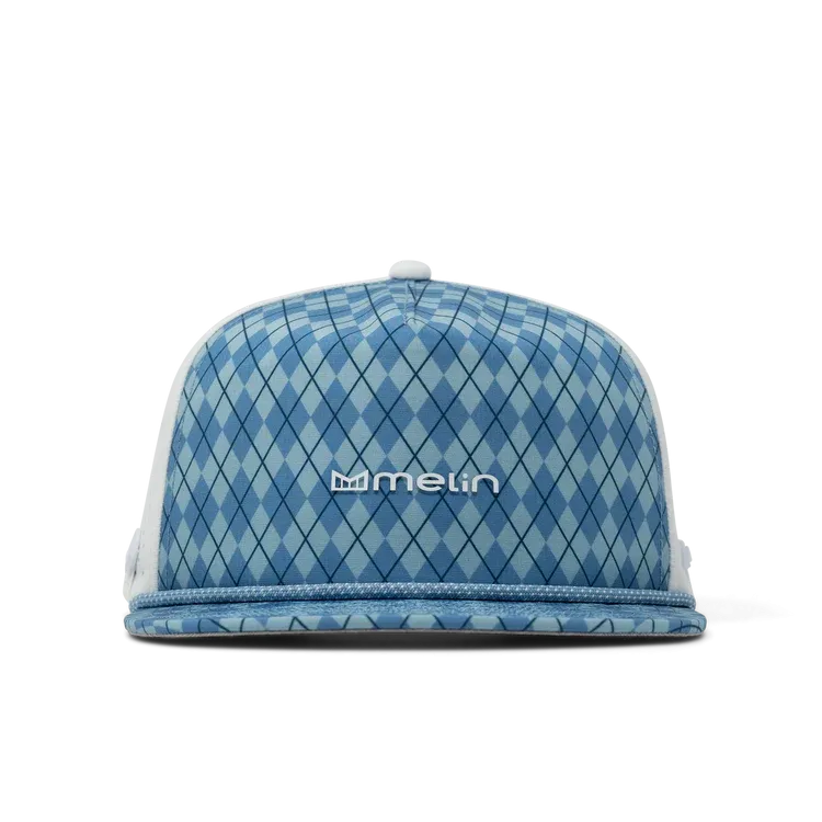 MELIN OCORONADO LINKS HYDRO - BLUE ARGYLE - CLASSIC FIT