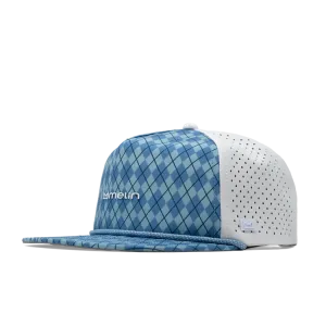 MELIN OCORONADO LINKS HYDRO - BLUE ARGYLE - CLASSIC FIT