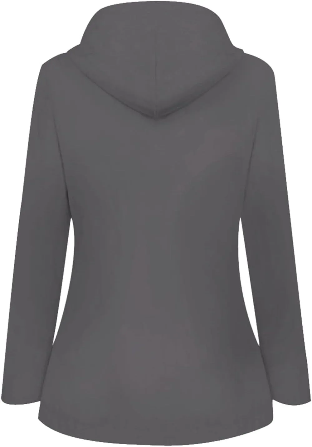 Rain Jackets Women Lightweight Waterproof Plus Size Raincoat with Hood, Fall Long Packable Windbreaker Poncho
